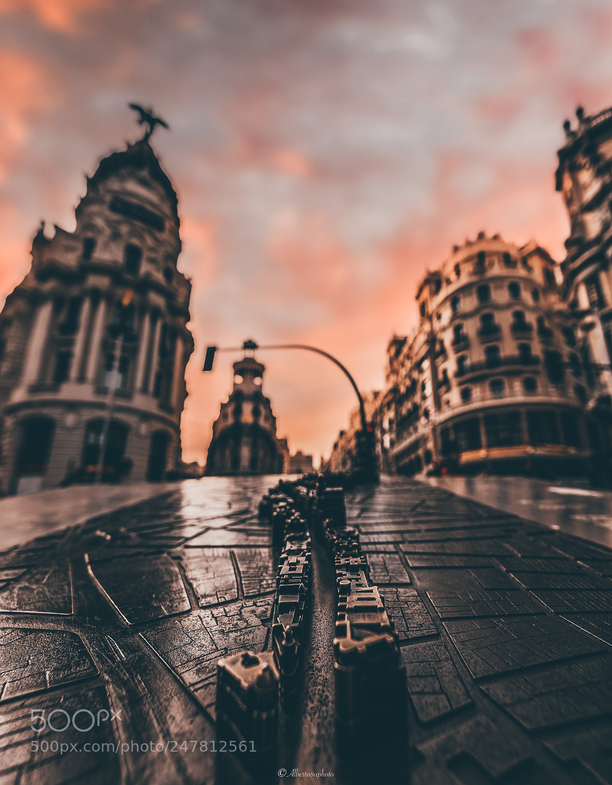 Nikon D610 sample photo. Gran vía photography