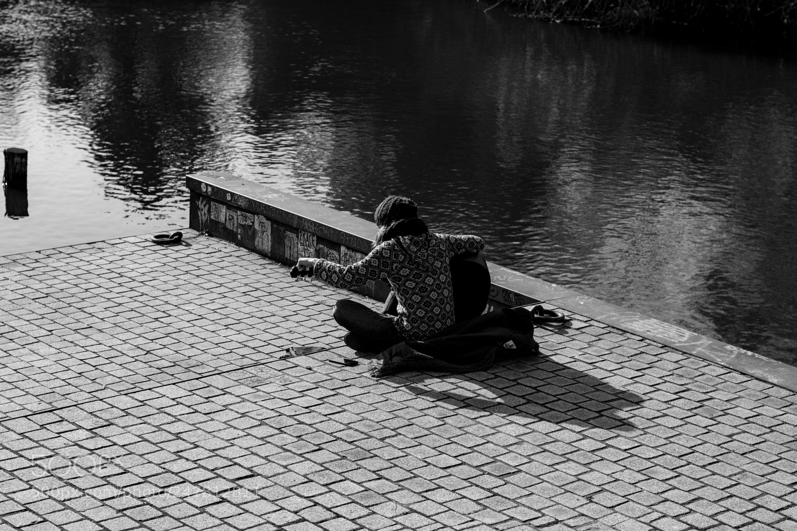 Nikon D5500 sample photo. The guitarist, 1/2 photography