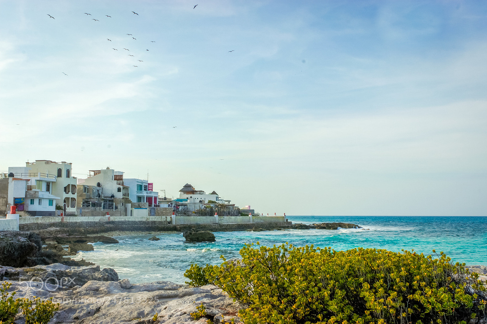 Canon EOS 600D (Rebel EOS T3i / EOS Kiss X5) sample photo. Coast view - mexico photography