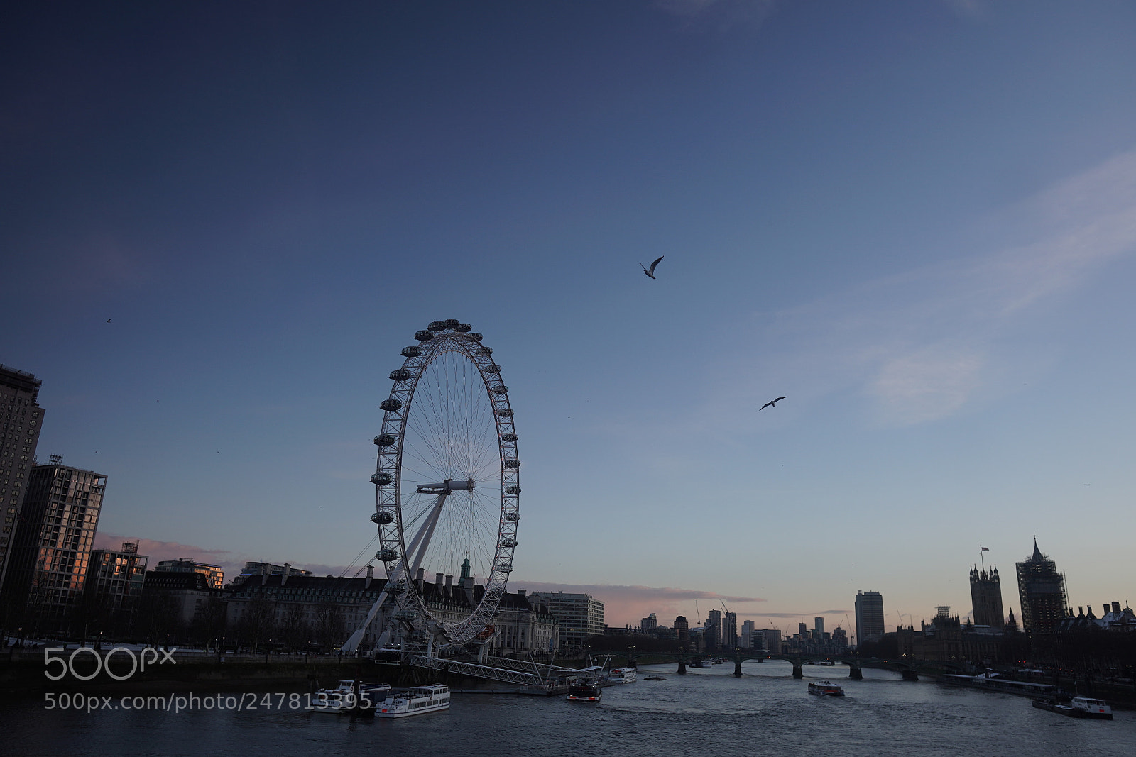 Sony a7R III sample photo. London eye big ben photography
