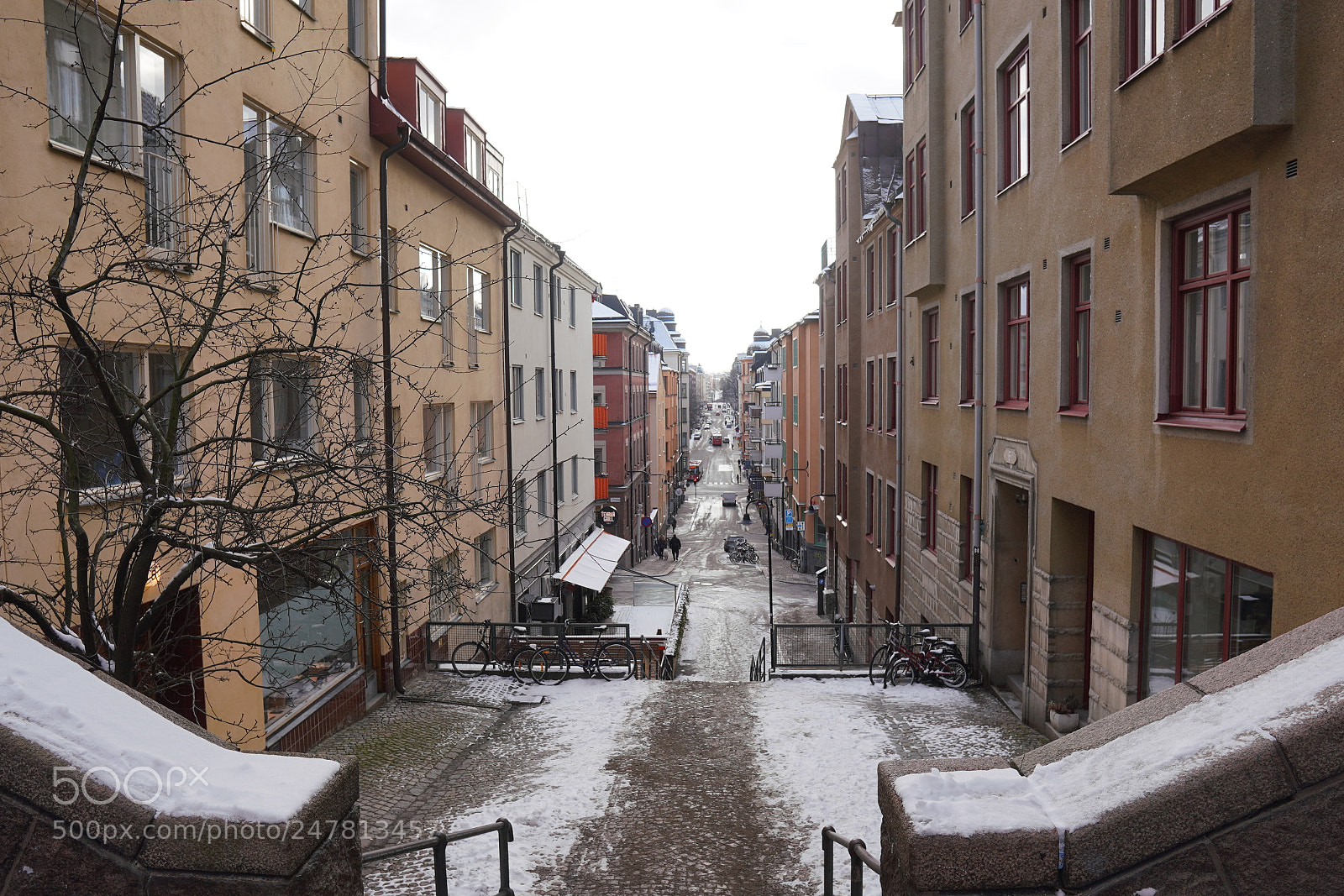 Sony a7R III sample photo. Stockholm city houses photography