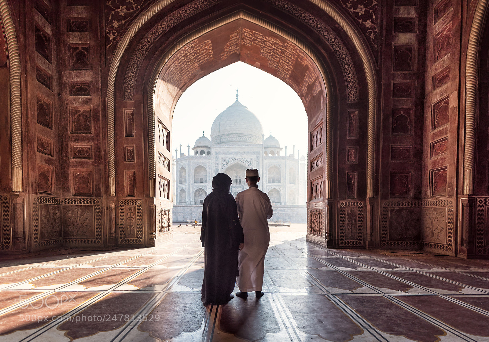 Nikon D810 sample photo. Taj mahal indian palace photography