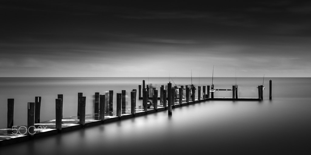Hasselblad H5D sample photo. Texas city dike - fishing a pier photography