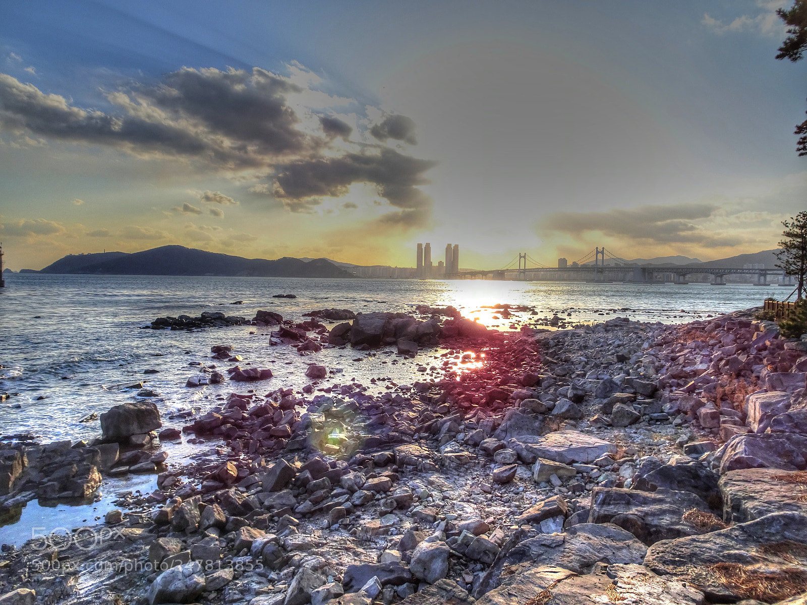 Sony Cyber-shot DSC-HX90V sample photo. Sunset photography