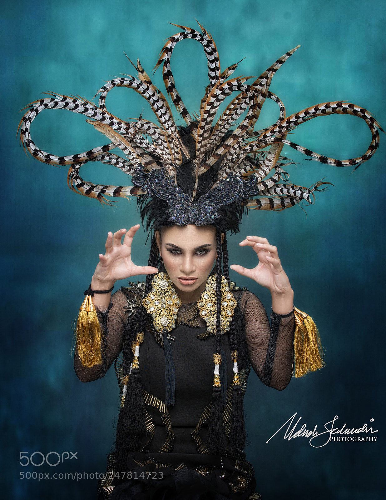 Nikon D800E sample photo. Darkness goddes - ft photography
