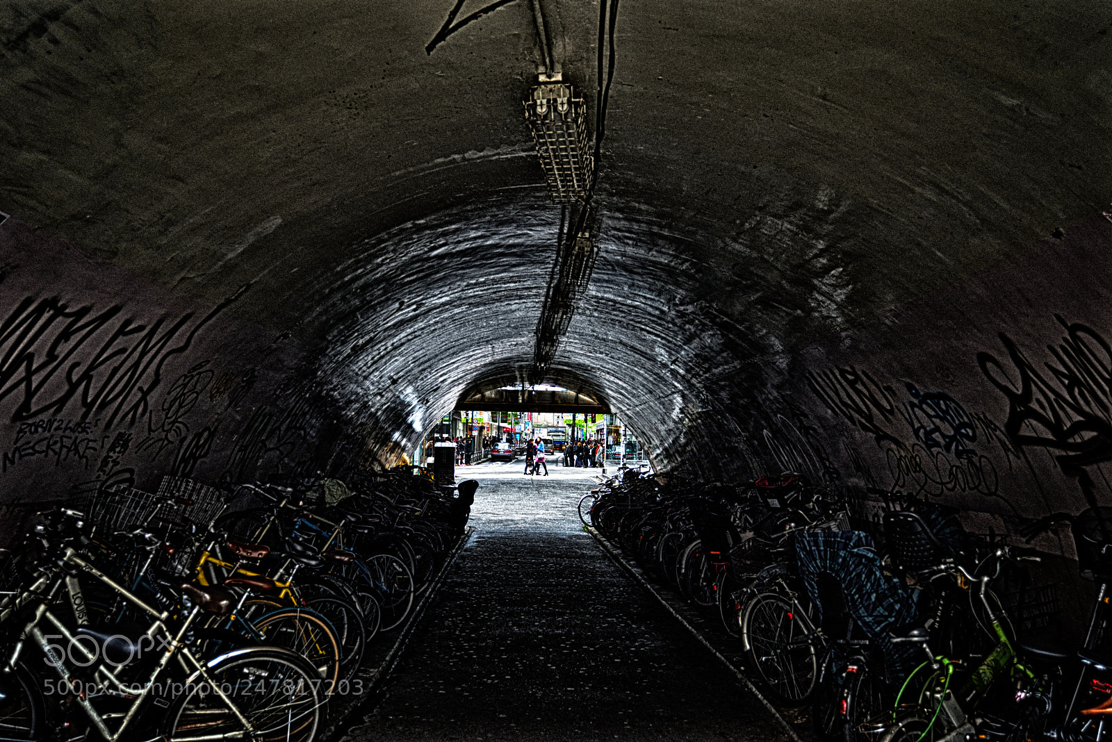 Nikon D600 sample photo. A tunnel photography