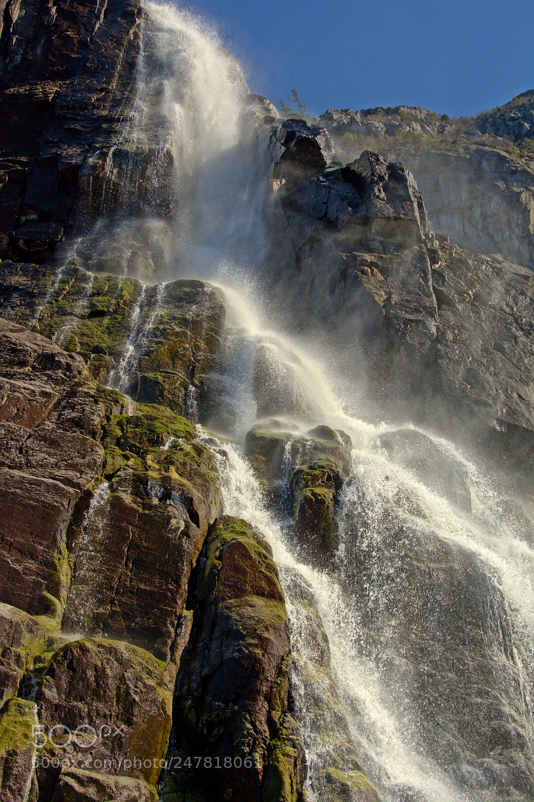 Nikon D5200 sample photo. Waterfall in a norwegian photography