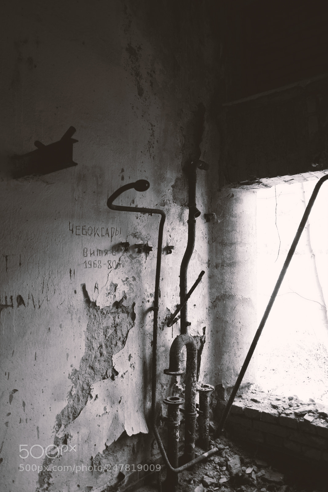 Fujifilm X-Pro1 sample photo. Lost place photography