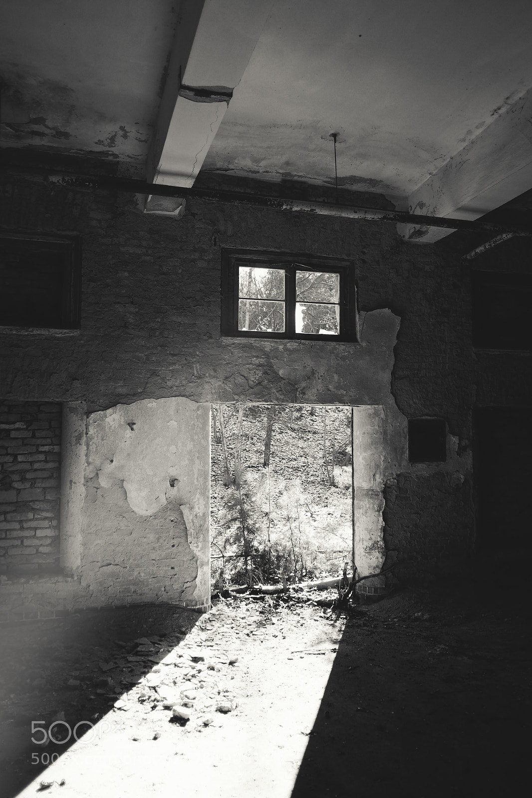 Fujifilm X-Pro1 sample photo. Lost place photography