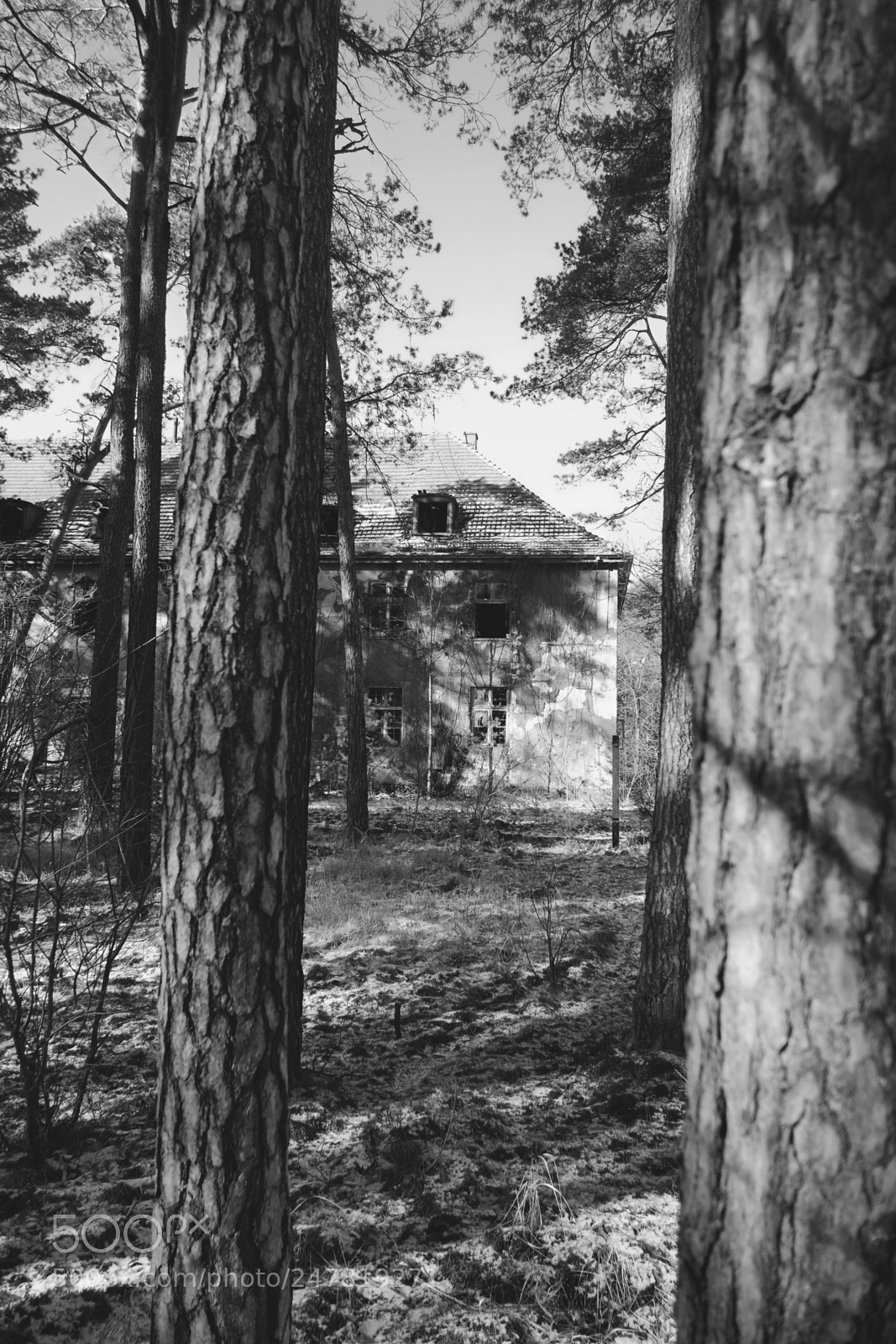 Fujifilm X-Pro1 sample photo. Lost place photography