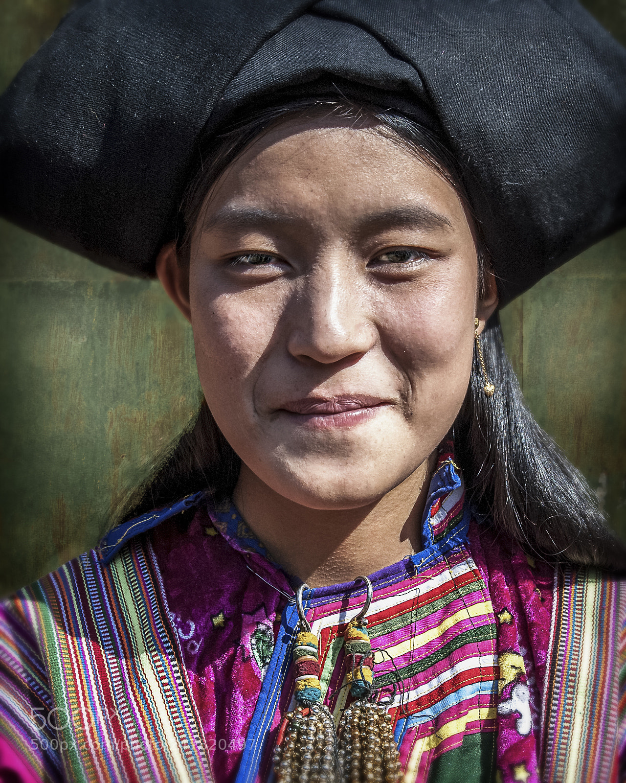 Nikon D70 sample photo. Traditional portrait / myanmar photography