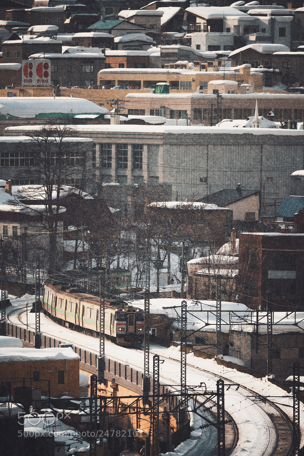 Sony a7R III sample photo. 雪国列车 photography