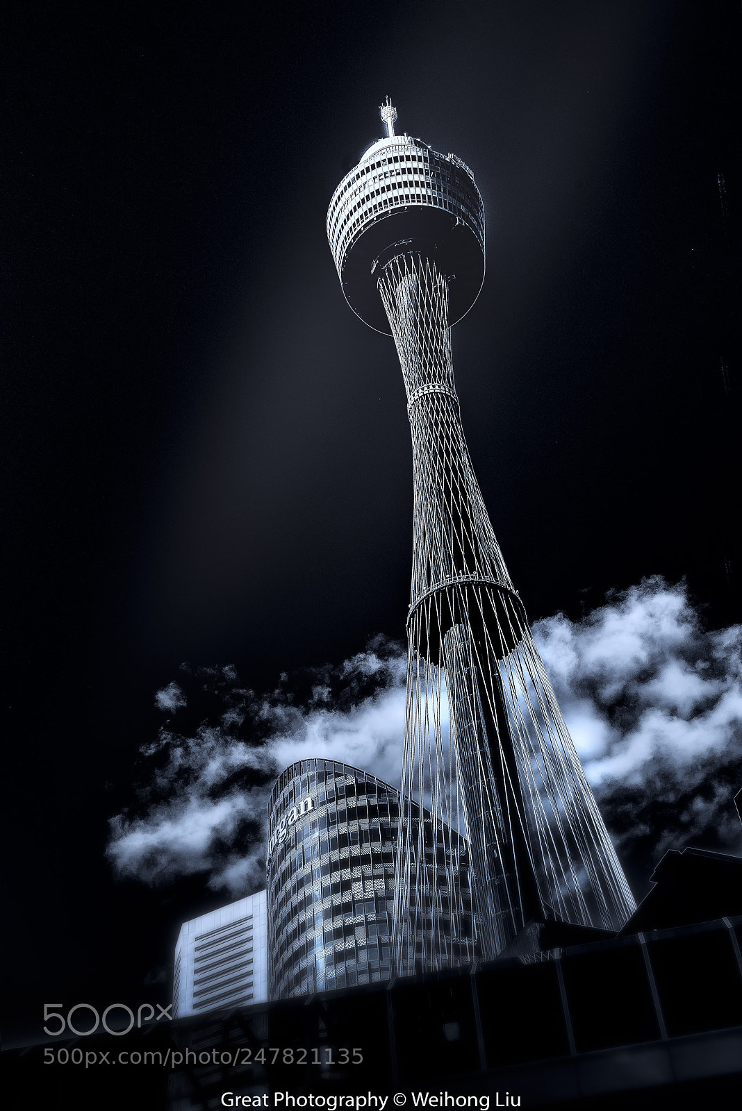 Nikon D810 sample photo. Sydney tower in sydney photography