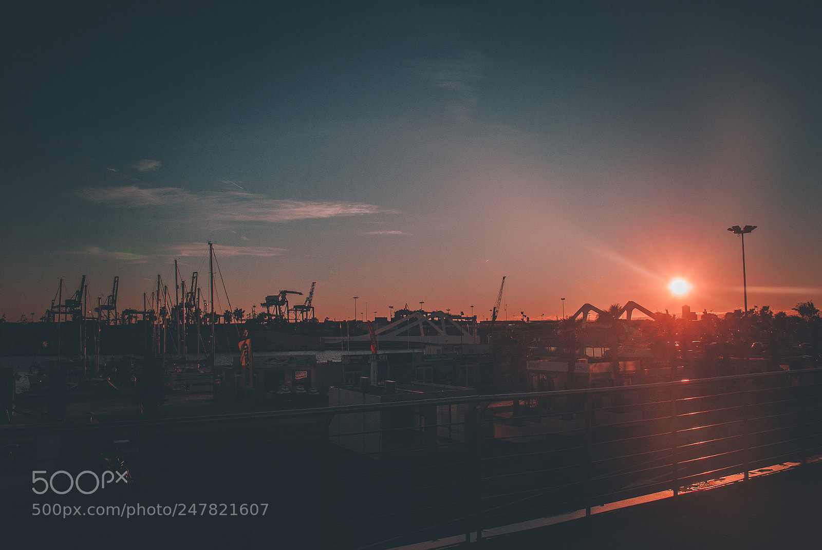 Nikon D3000 sample photo. Sunset at port de photography