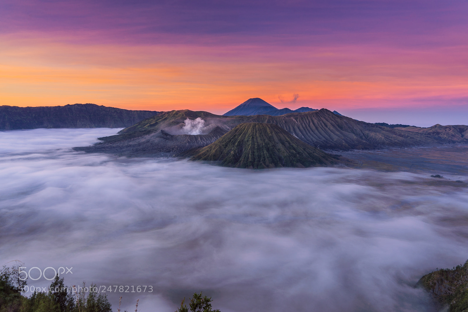 Sony a7R sample photo. Bromo sunrise photography