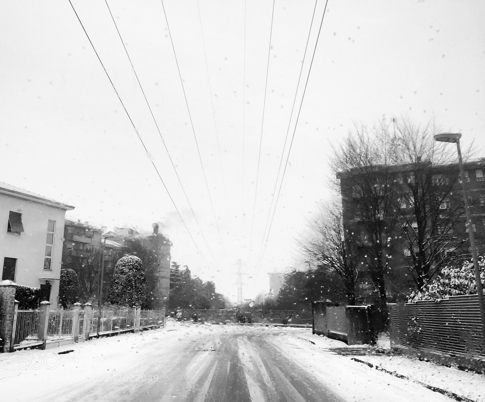 Apple iPhone 6 sample photo. Snow perspective photography