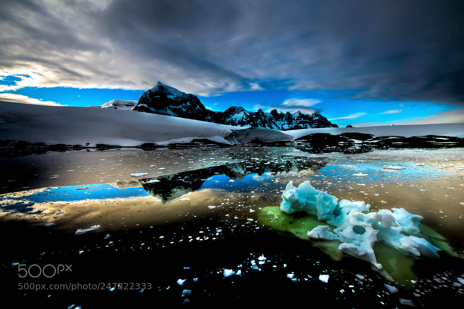 Nikon D800 sample photo. Antarctic sunrise photography