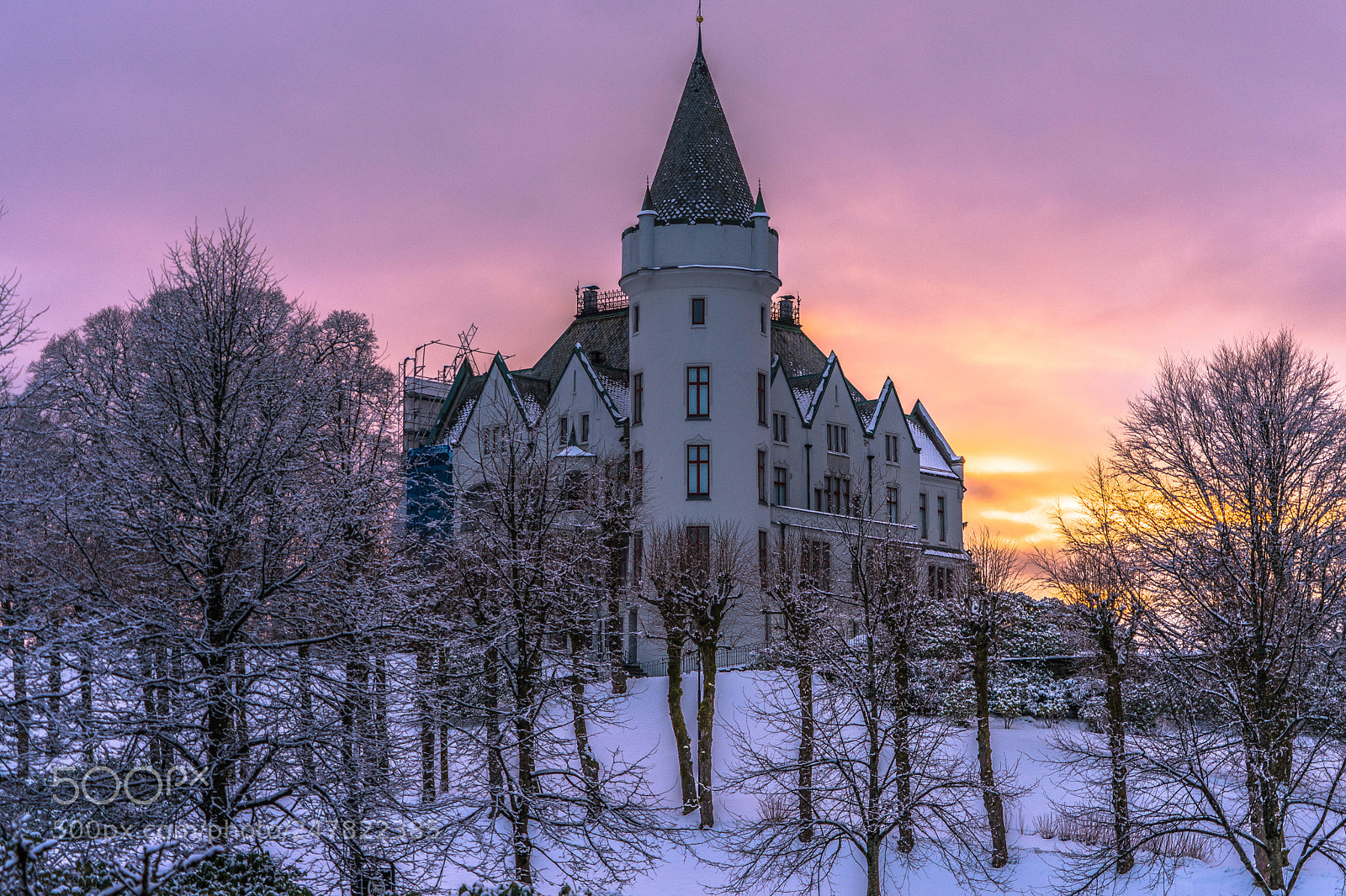 Sony a7 II sample photo. The castle photography