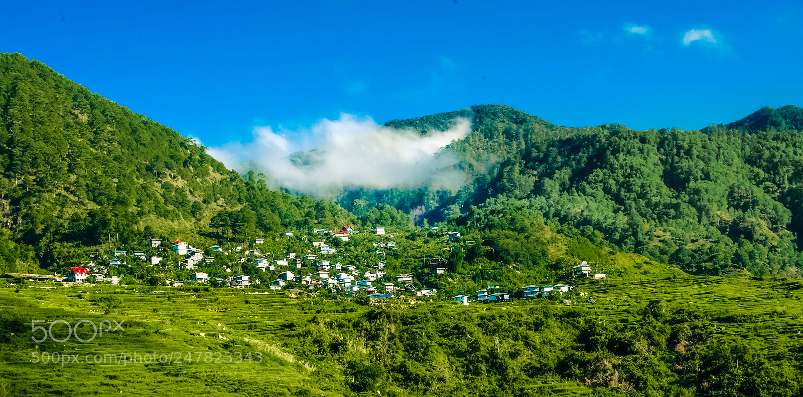 Nikon D5100 sample photo. Small town beyond the photography