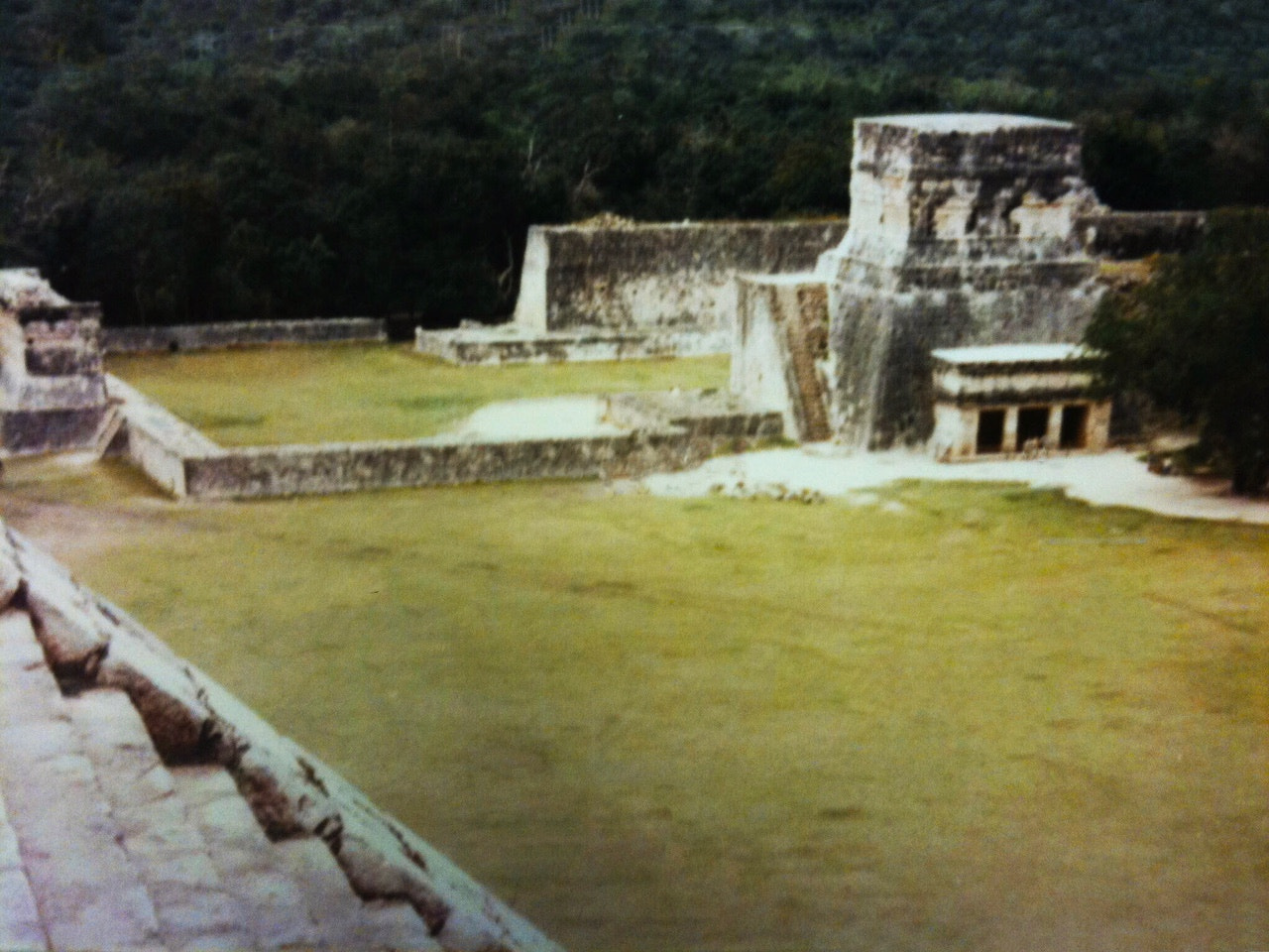 Apple iPhone 3GS sample photo. The great ballcourt at chichen itza, largest and b ... photography