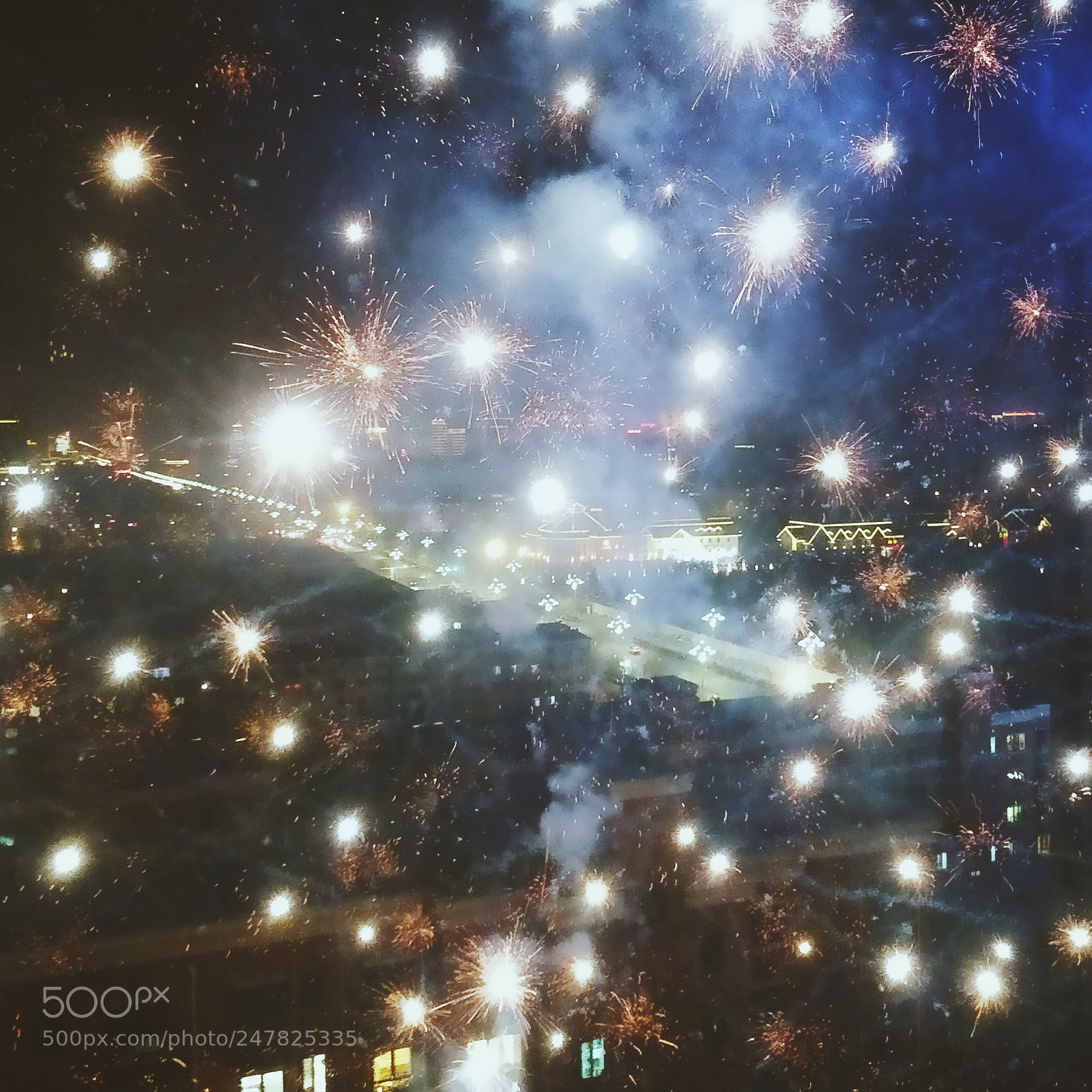 OnePlus 5 sample photo. Firework. photography