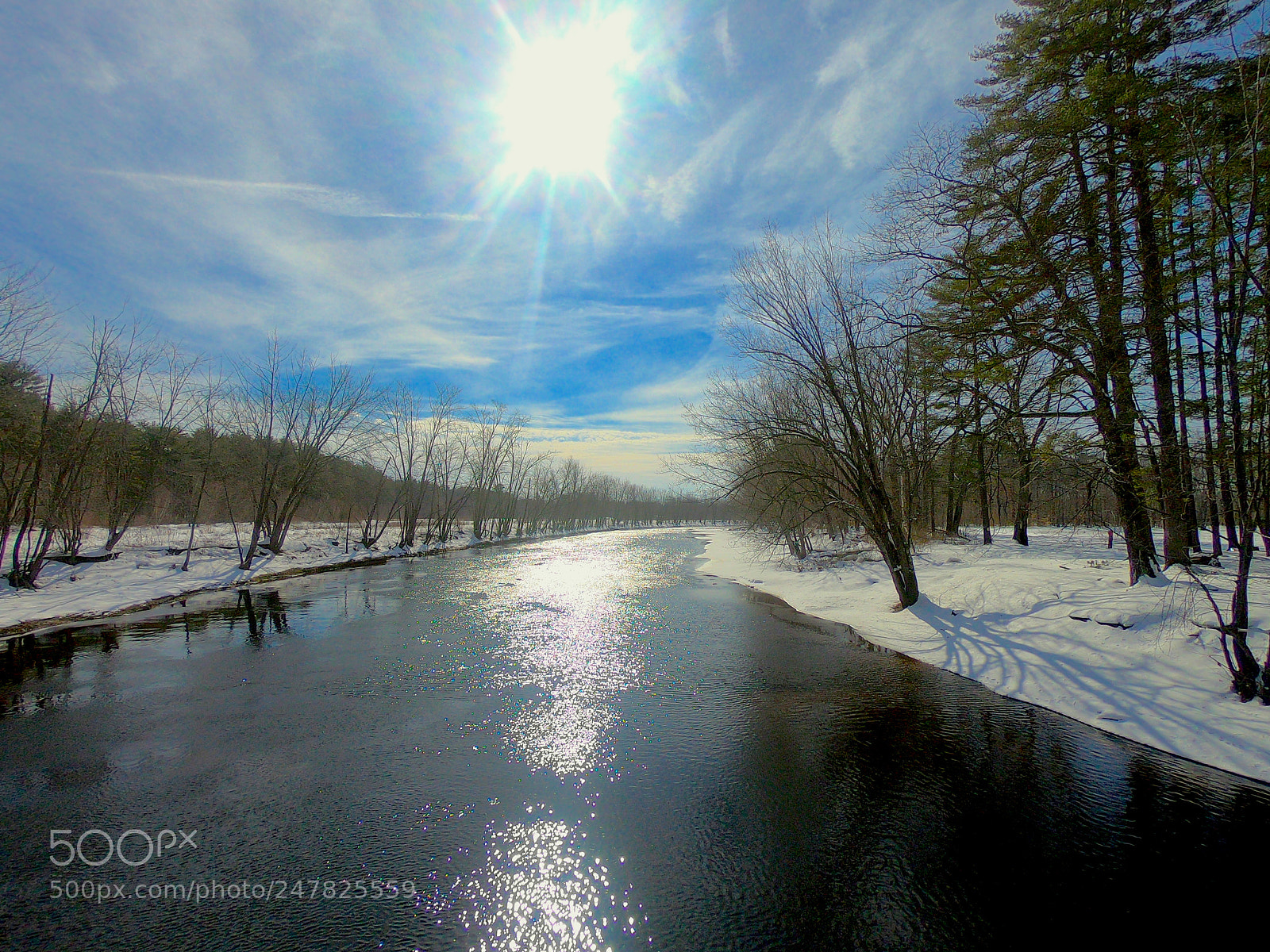 GoPro Hero6 Black sample photo. Old saco river photography
