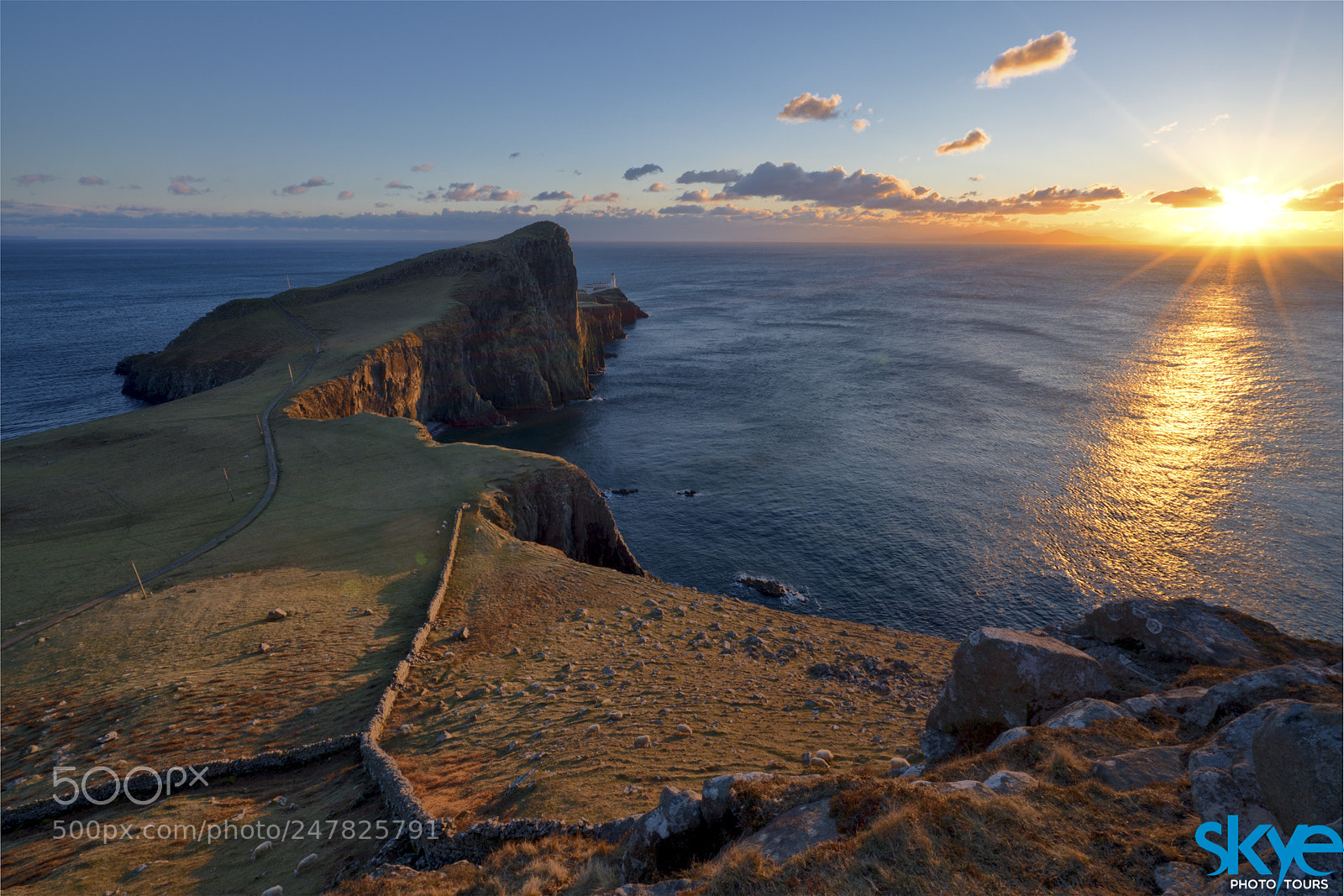 Sony a7R II sample photo. Sunset neist point photography