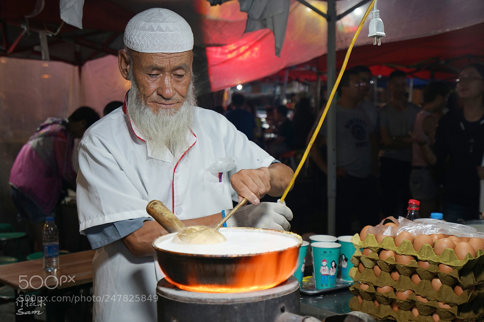 Sony a7 II sample photo. 回族长老 photography