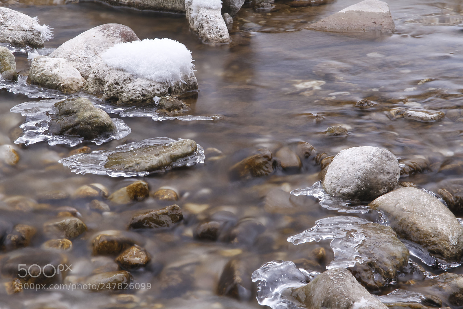 Canon EOS 7D sample photo. Cold river photography