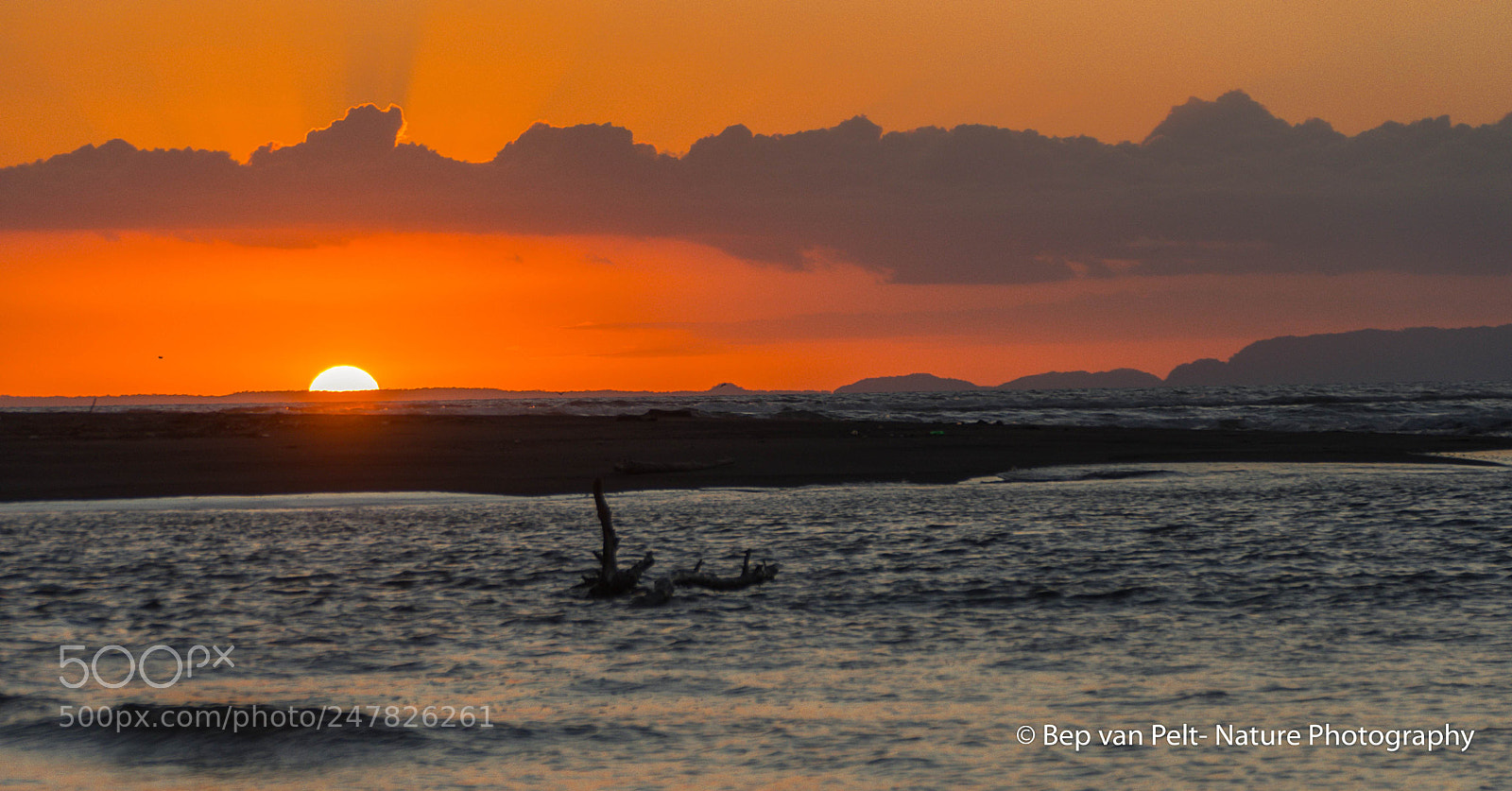 Nikon D500 sample photo. Sunset at tarcoles river photography