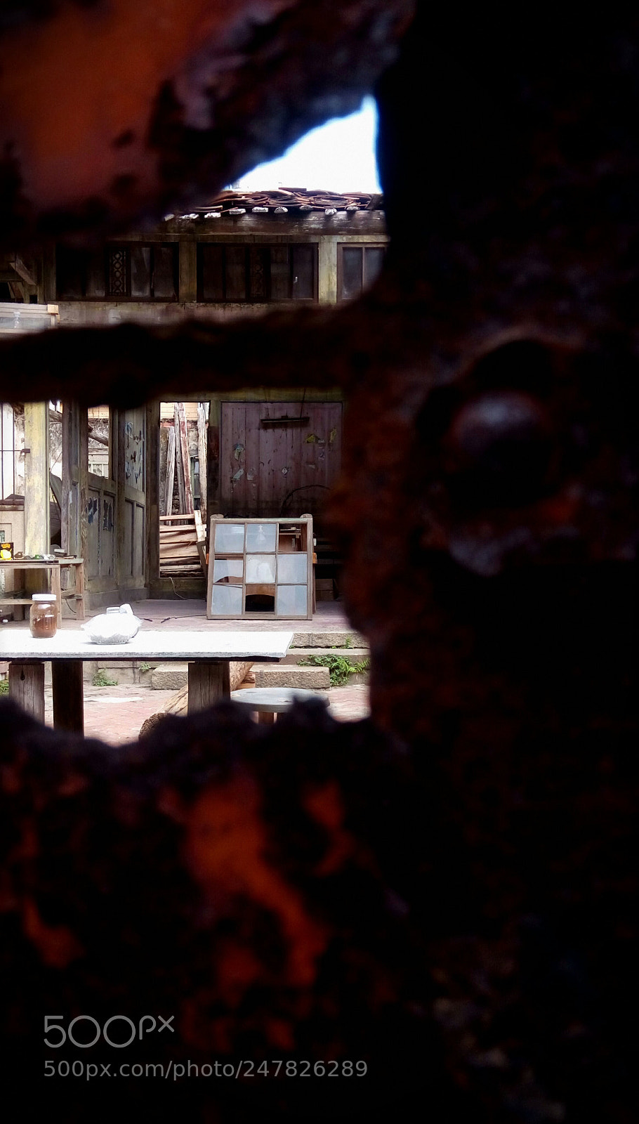 HTC D728X sample photo. Decay(四) photography