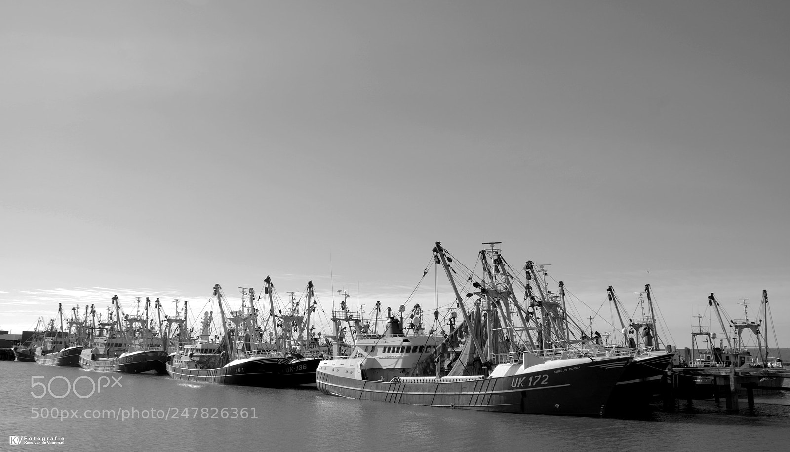 Pentax K-3 II sample photo. Urker fisherships photography