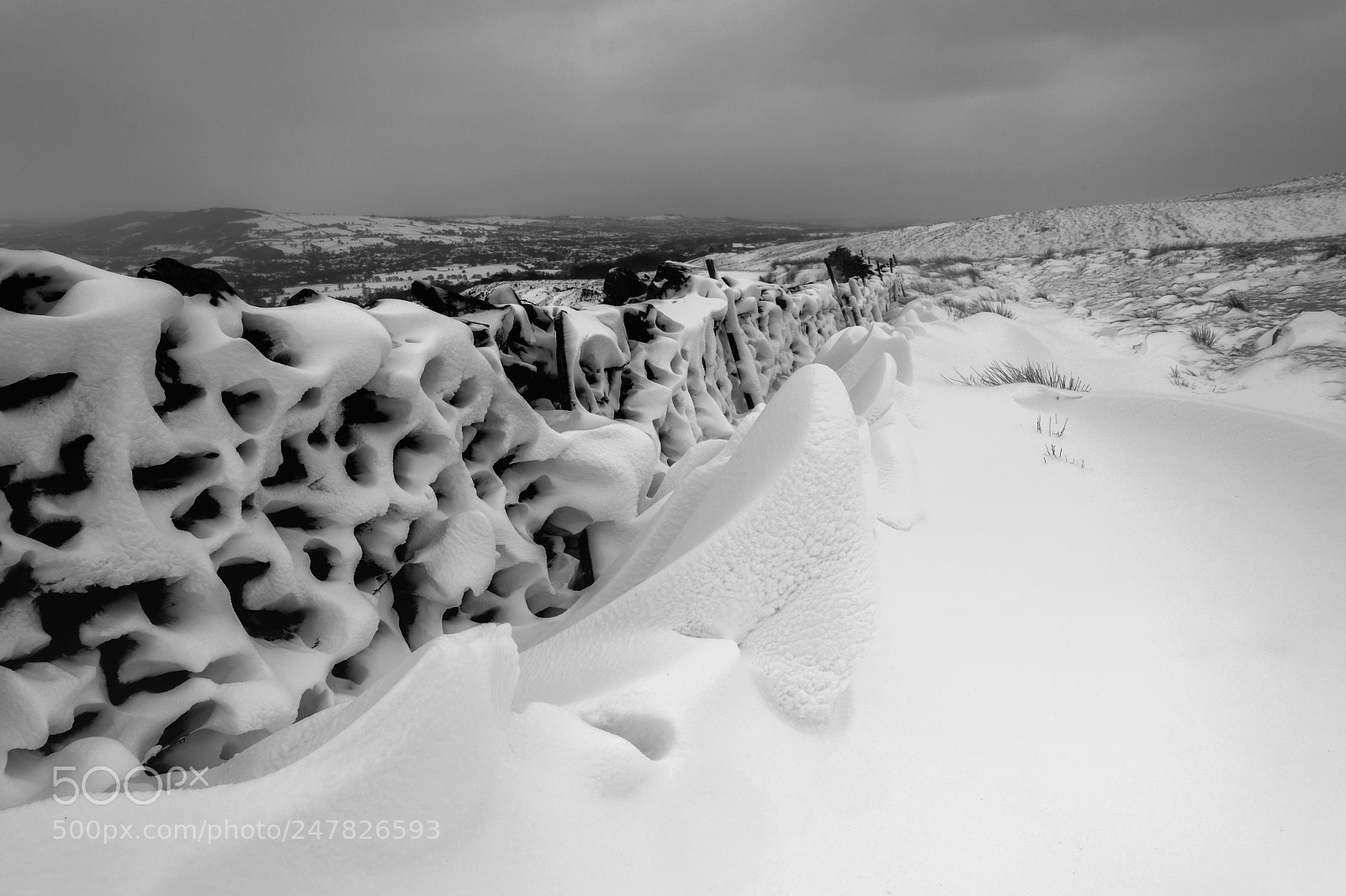 Sony Cyber-shot DSC-RX100 III sample photo. Meringue snowdrifts on ilkley photography