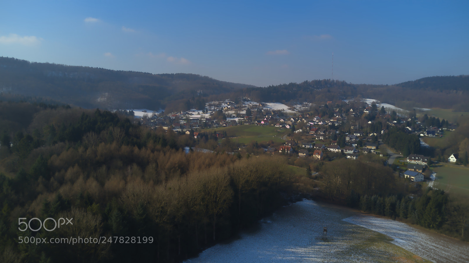 DJI FC220 sample photo. White and green photography