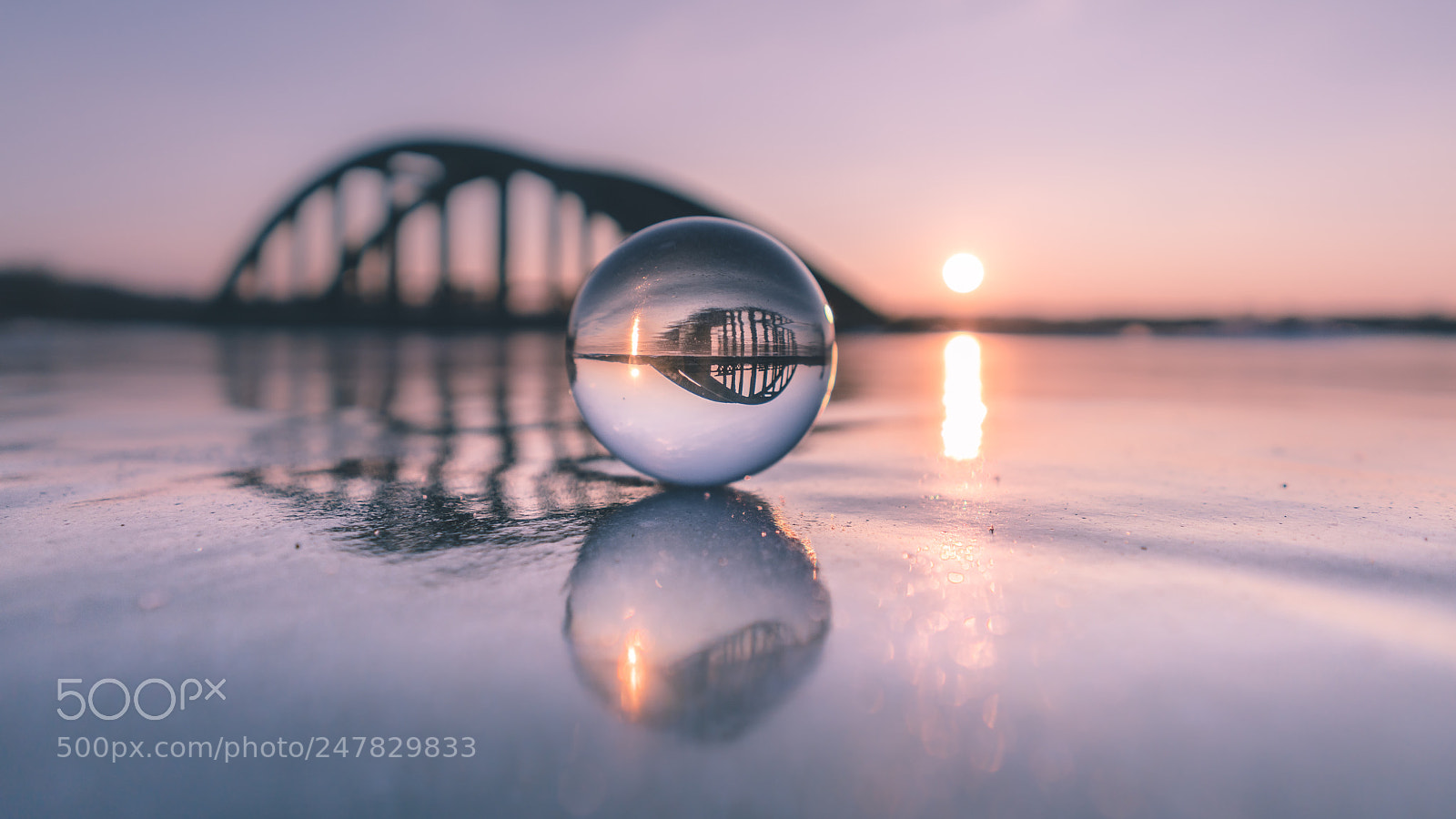 Sony a7R II sample photo. Magid ball and bridge photography