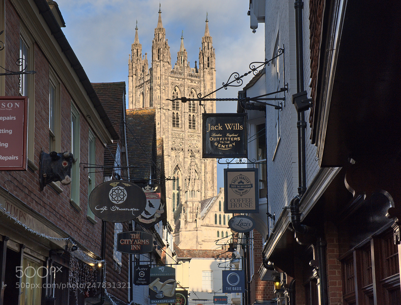 Fujifilm X-T2 sample photo. Canterbury cathedral seen from photography