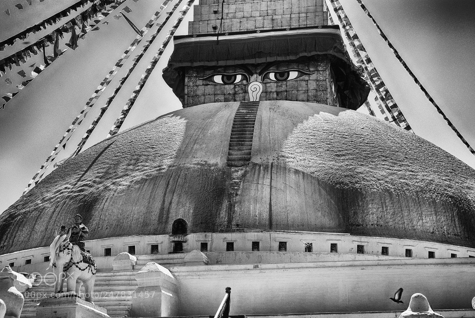 Pentax K200D sample photo. Nepal les yeux de photography