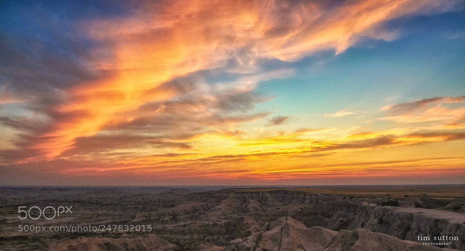 Sony SLT-A55 (SLT-A55V) sample photo. Badlands at dusk photography