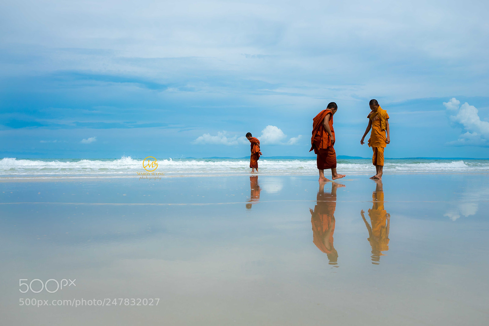 Sony a7S II sample photo. លោកបីអង្គ! 3 monks ! photography