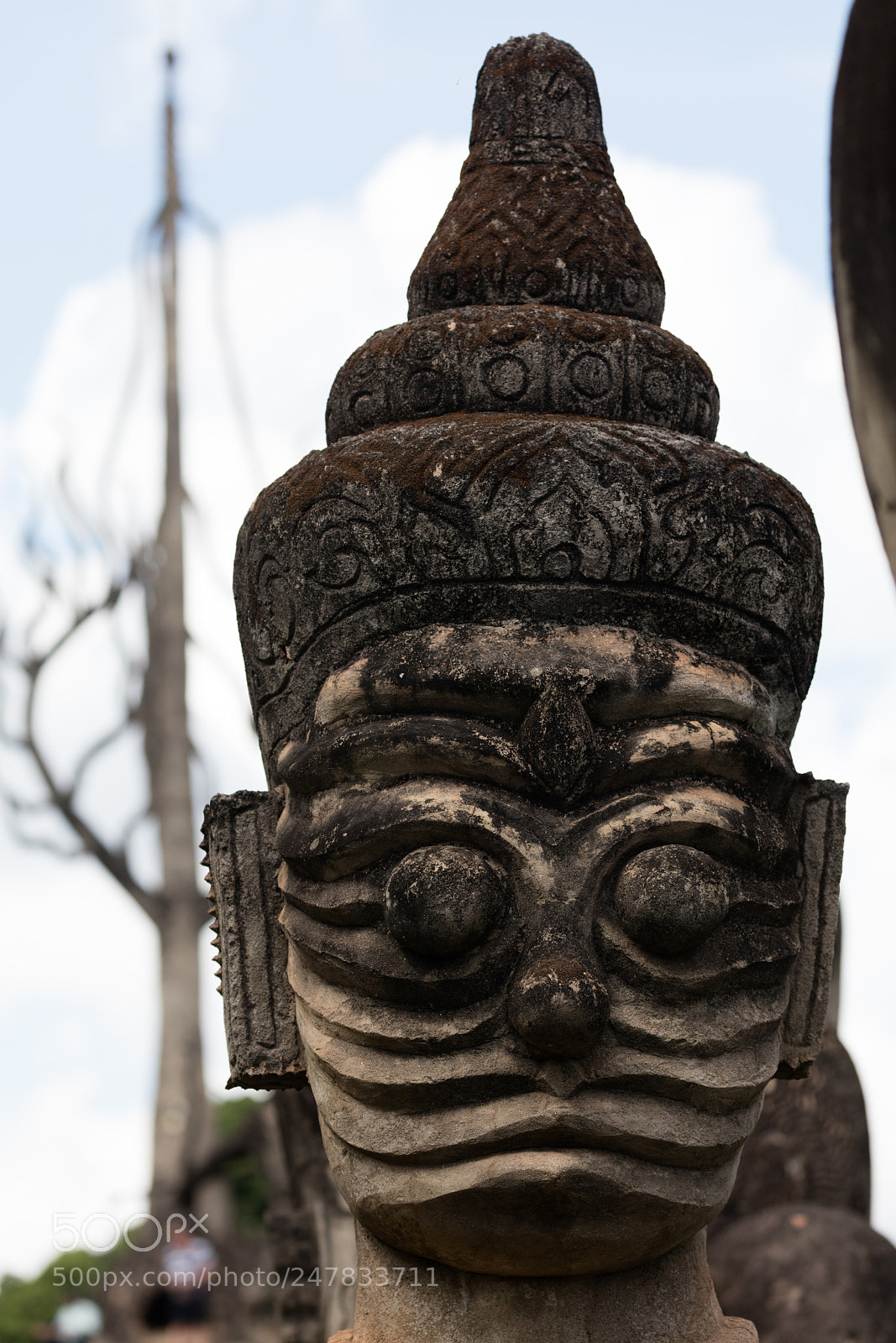 Canon EOS 5DS R sample photo. Wat xieng khuan buddha photography