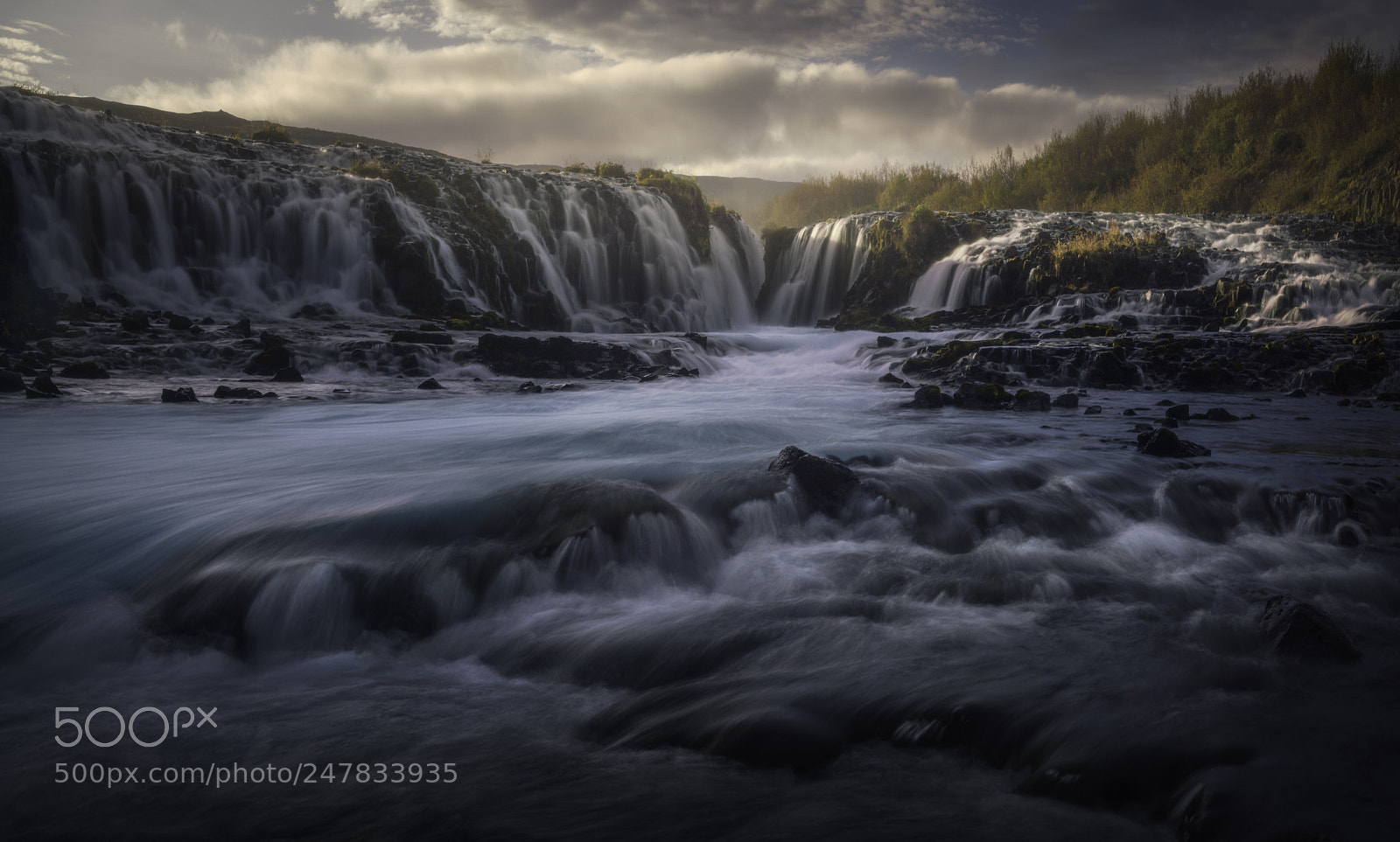 Sony a7R II sample photo. Blue falls photography