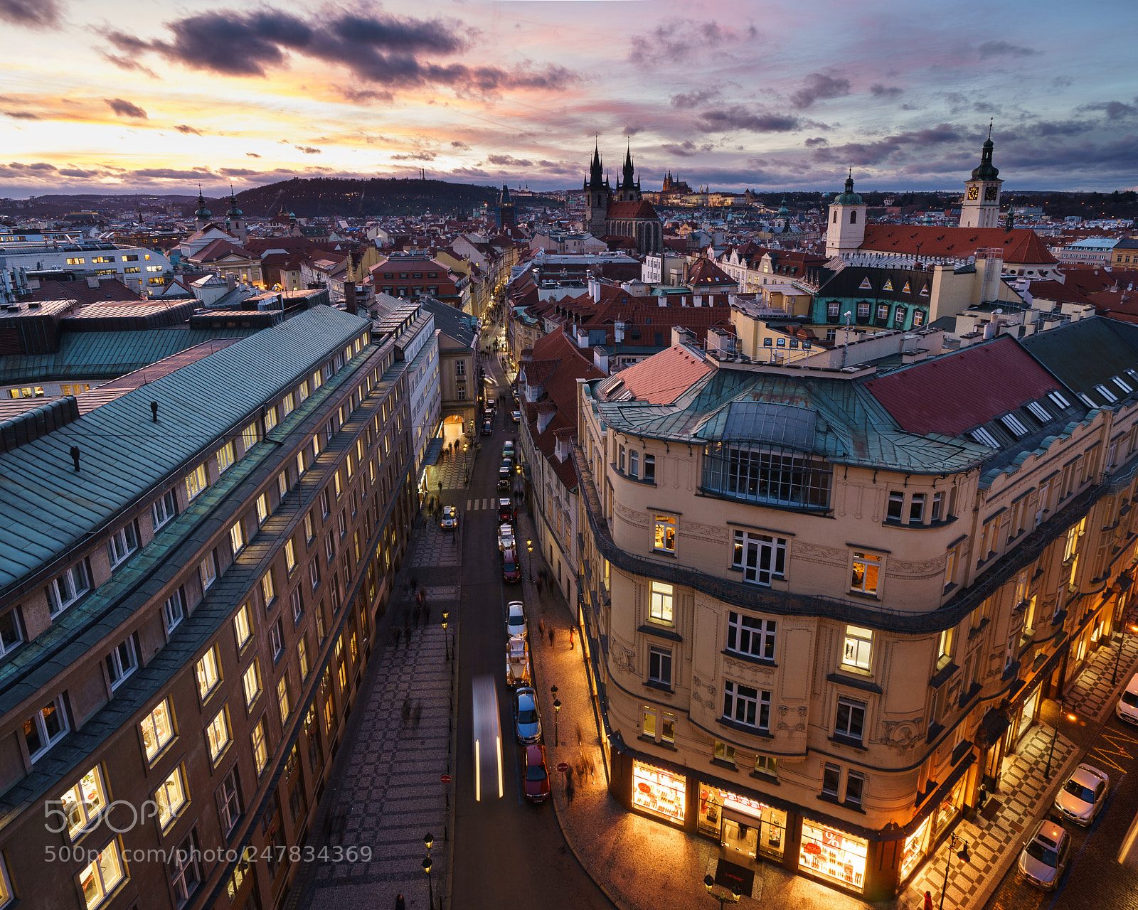 Sony a7 sample photo. Historic centre of prague photography
