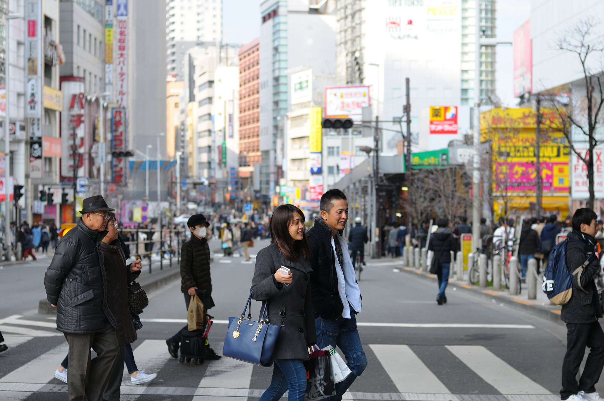 Nikon D300 + Nikon AF Nikkor 50mm F1.4D sample photo. Shinjuku, tokyo photography