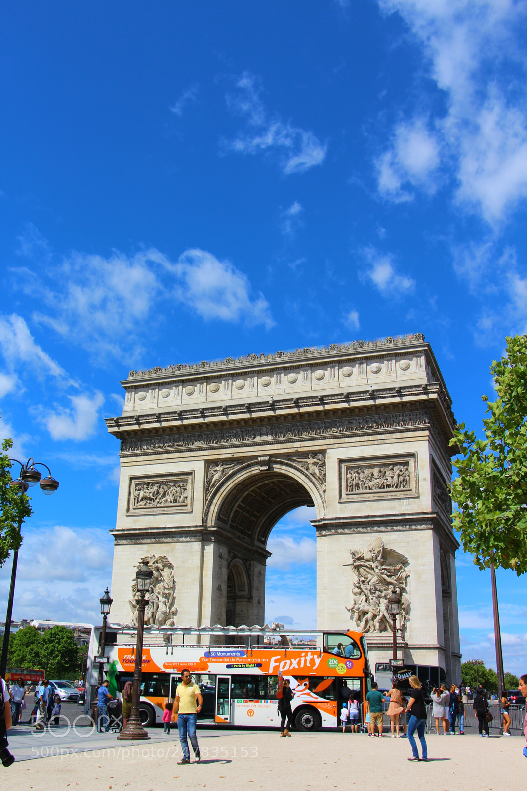 Canon EOS 700D (EOS Rebel T5i / EOS Kiss X7i) sample photo. Arc de triomphe photography