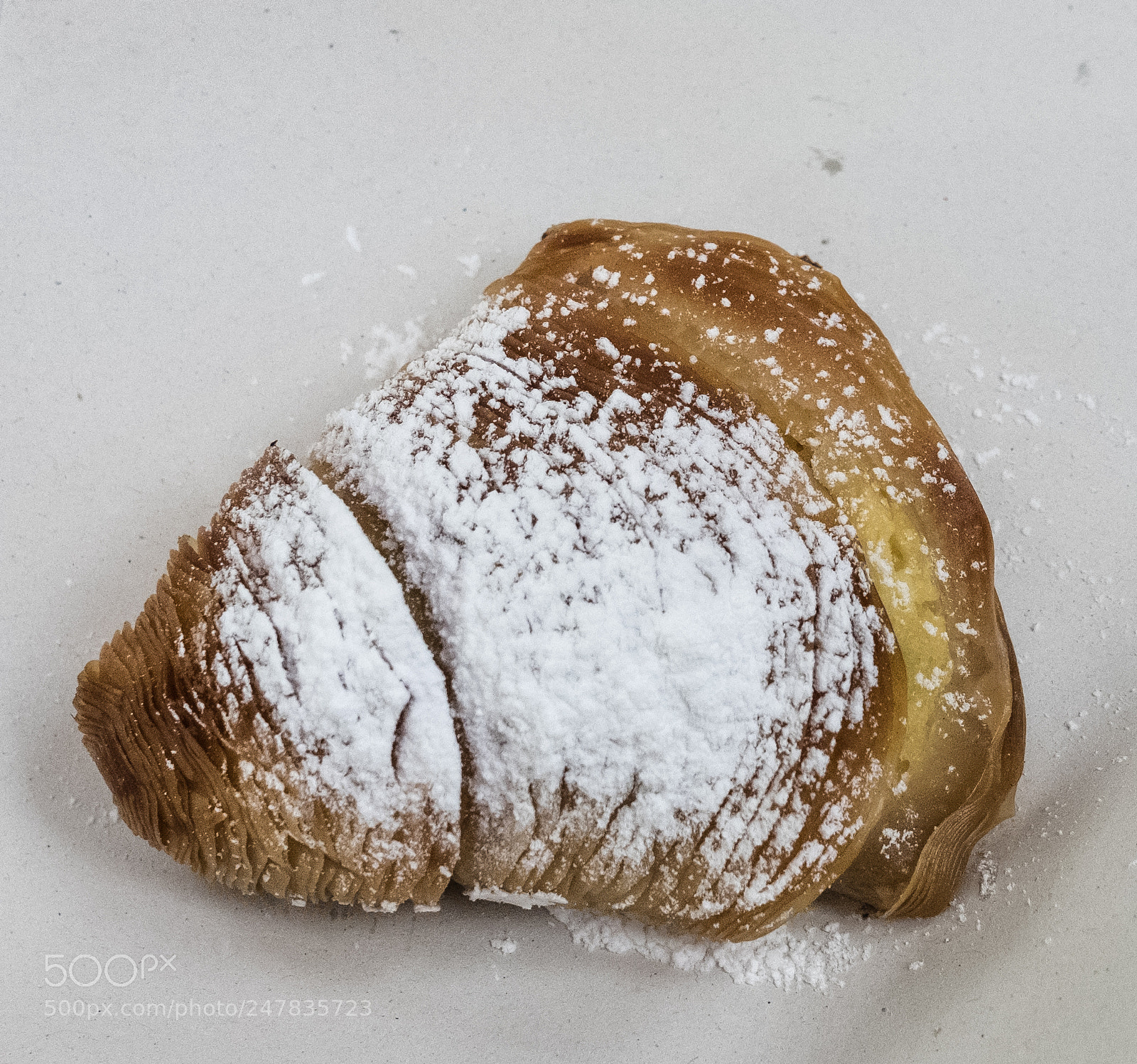 Fujifilm X-T2 sample photo. Neapolitan cake, sfogliatella photography