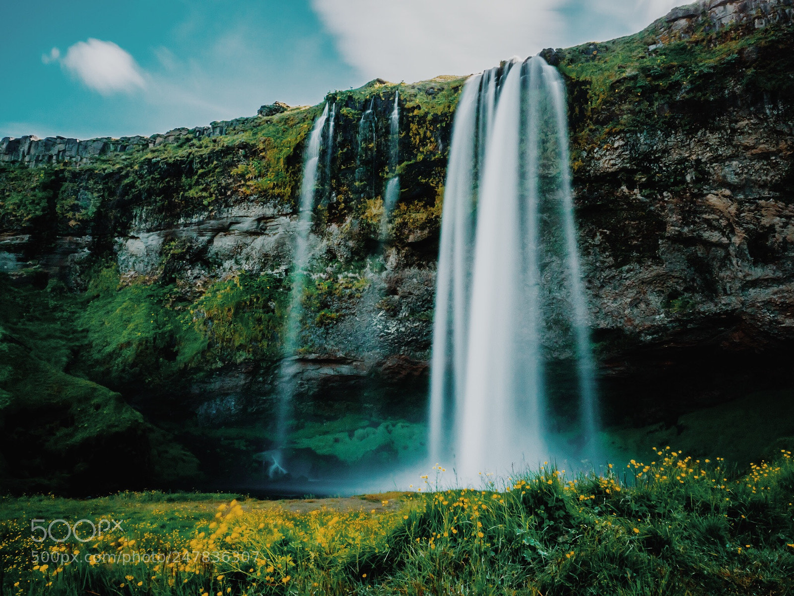 Olympus OM-D E-M5 II sample photo. Seljalandsfoss photography