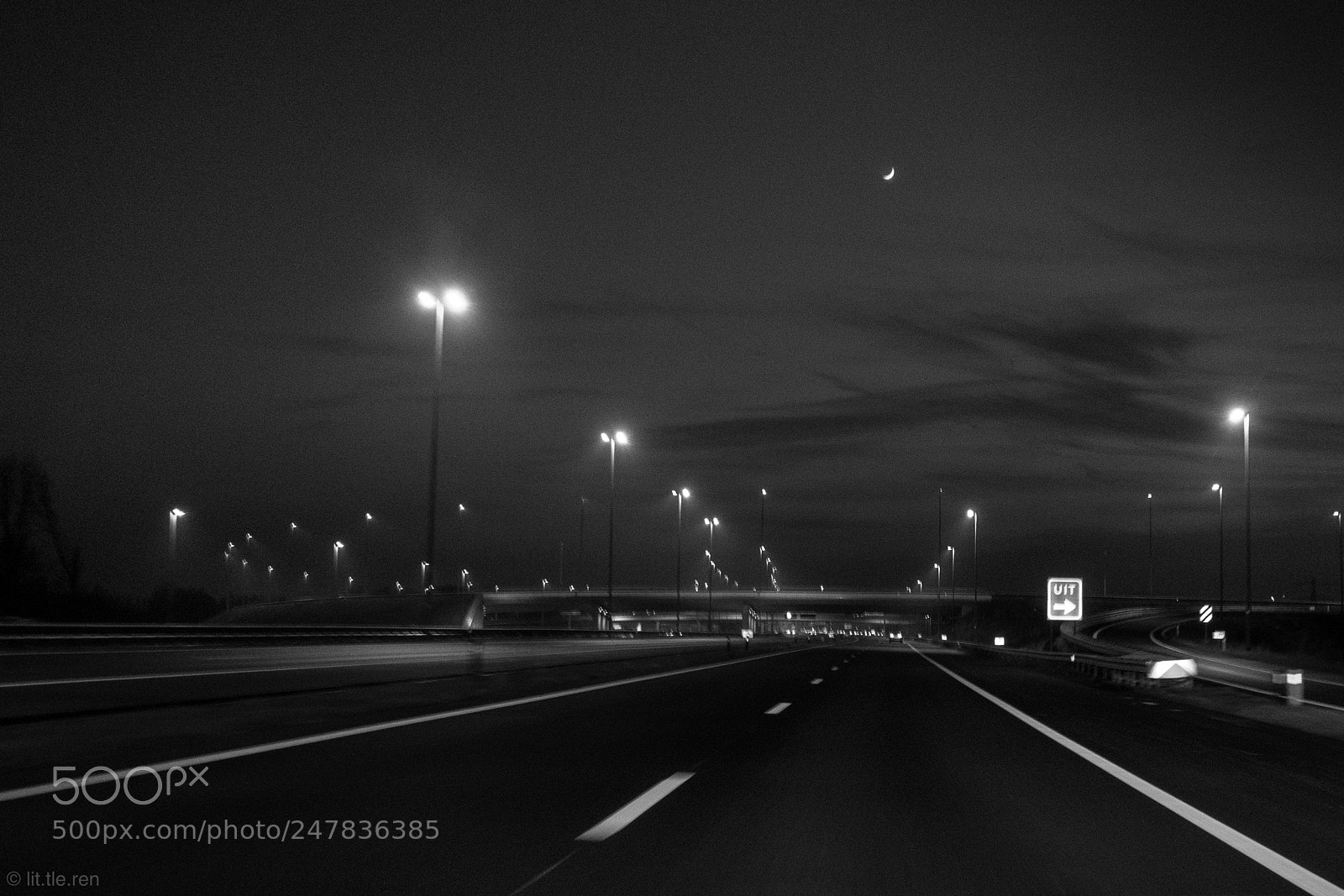 Sony Cyber-shot DSC-RX100 III sample photo. Motorway photography