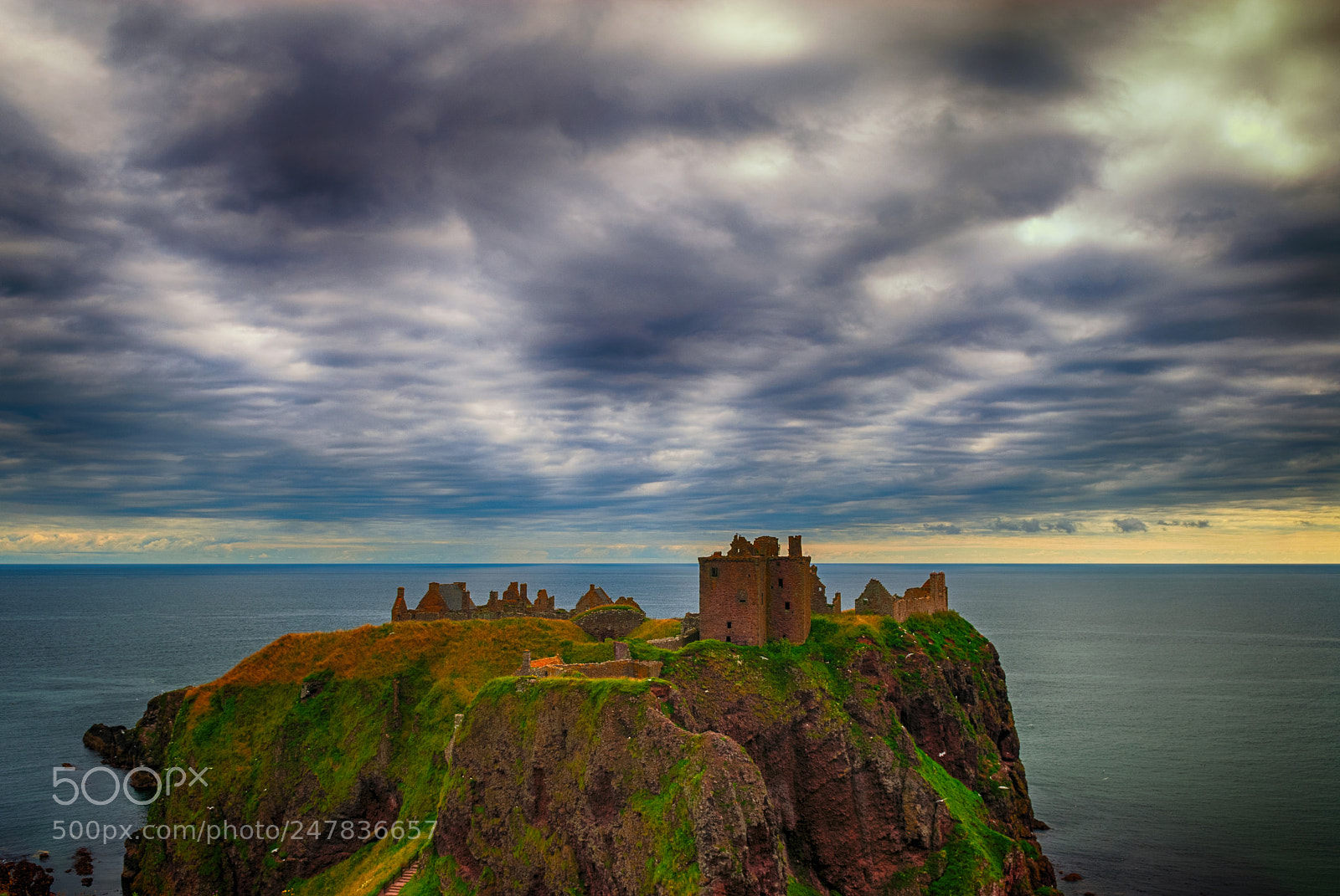 Nikon D200 sample photo. Schottland ruinen photography