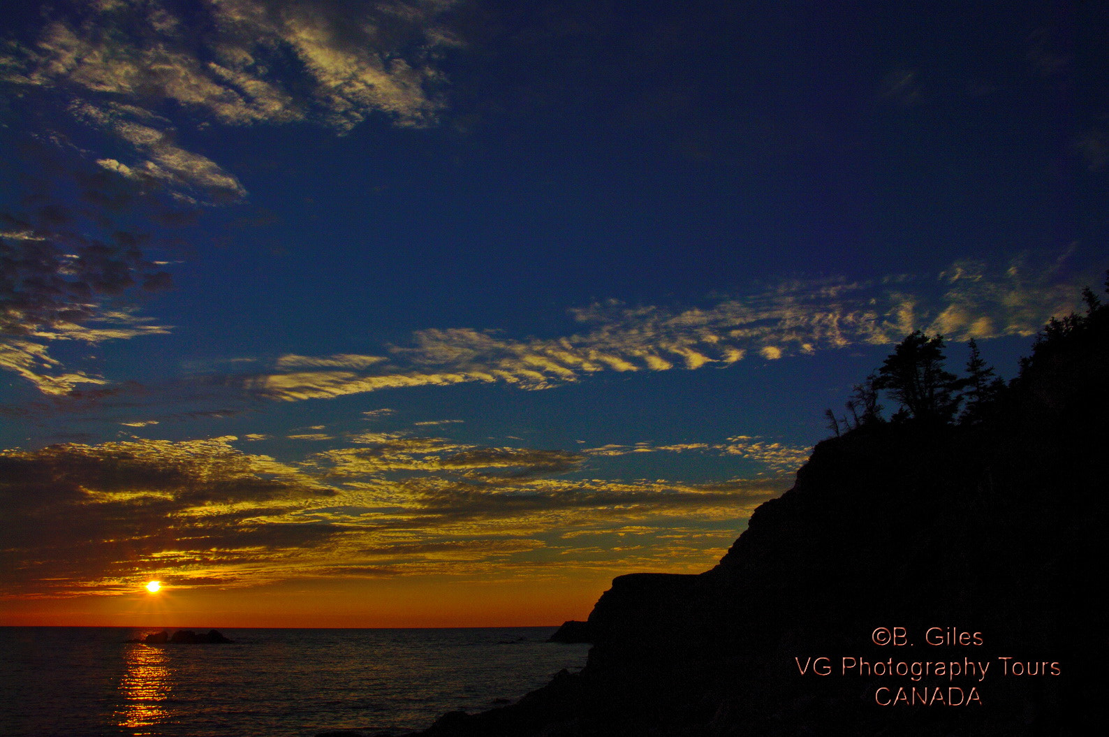 Pentax K20D sample photo. Days end nova scotia photography