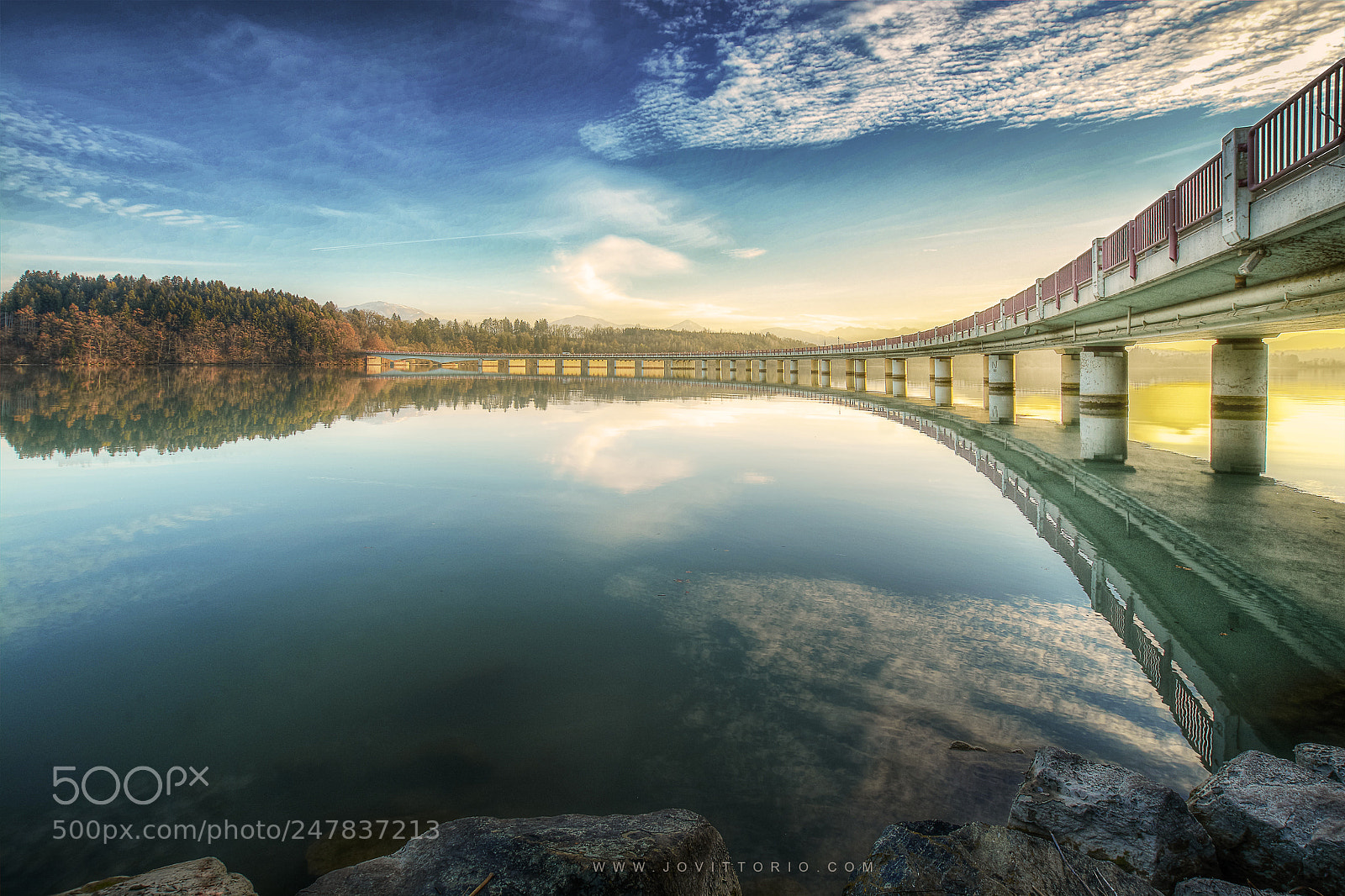 Nikon D7100 sample photo. Völkermarkt bridge austria photography